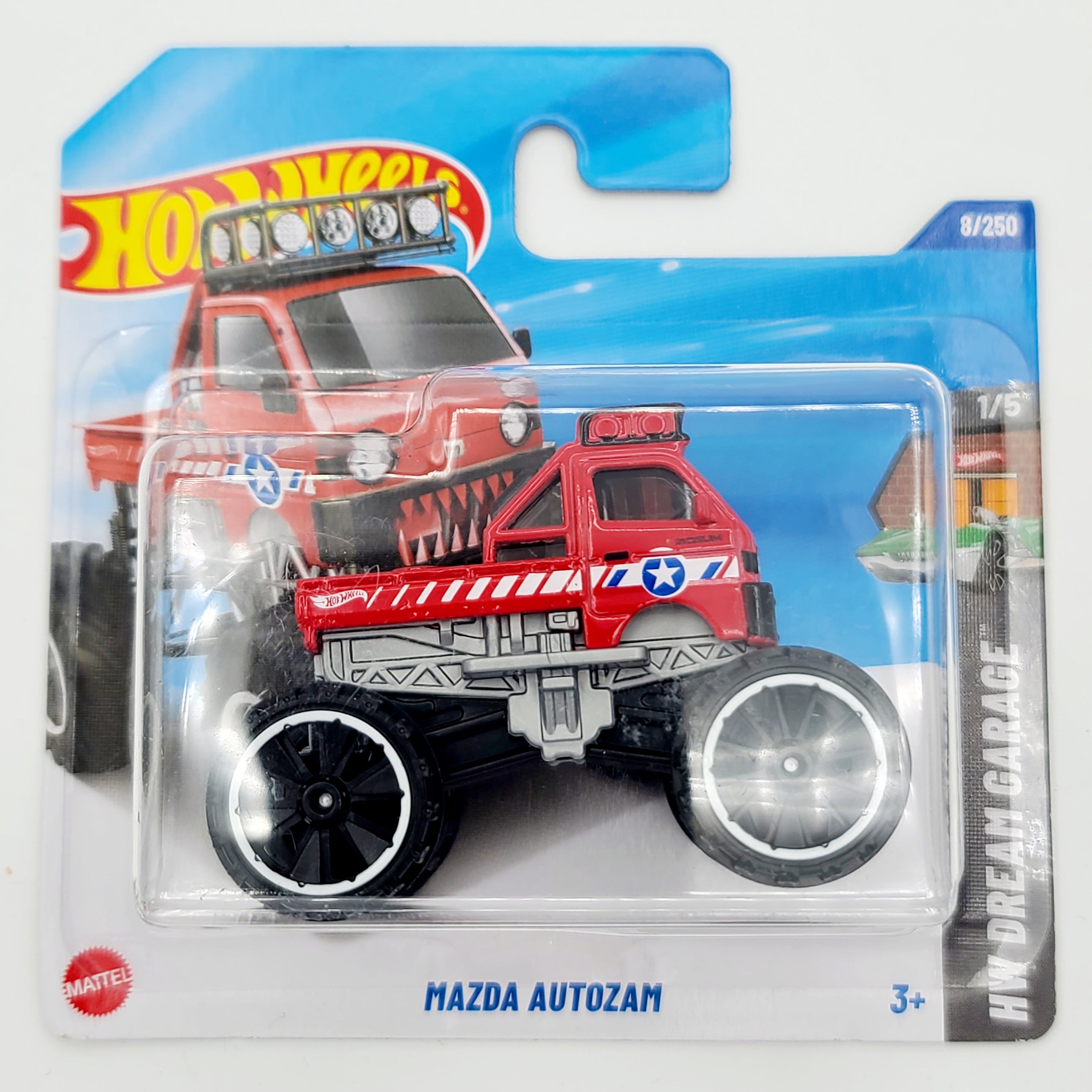 Hot Wheels Mazda Autozam / Texas Toot Truck (2025 HW Basic Case A - Short Card)